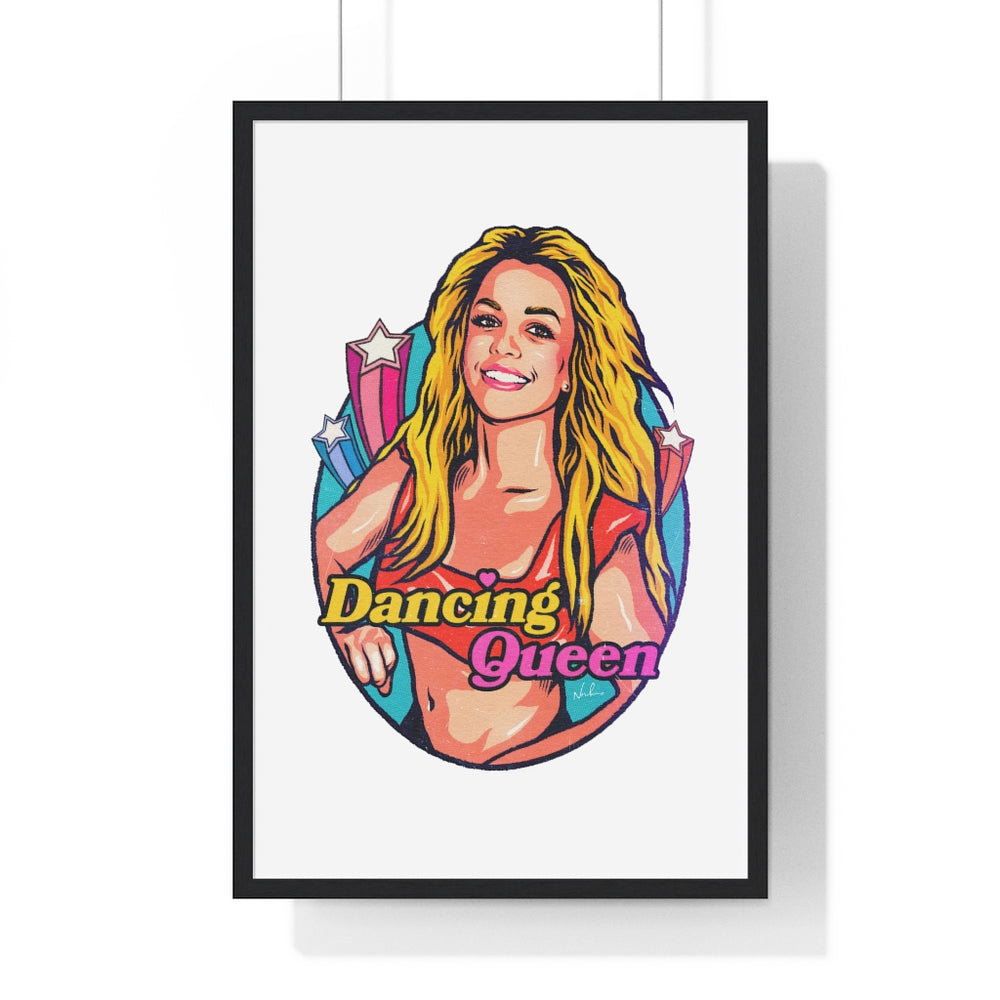Dancing Queen - Premium Framed Vertical Poster