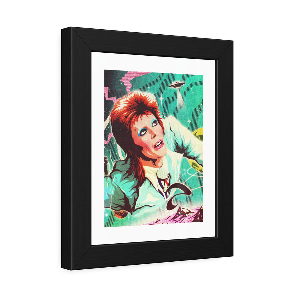 GALACTIC BOWIE - Framed Paper Posters