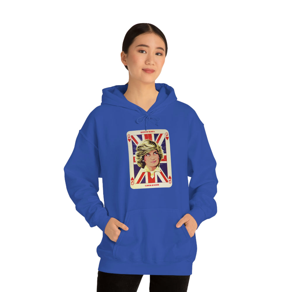 Queen Of Hearts - Unisex Heavy Blend™ Hooded Sweatshirt