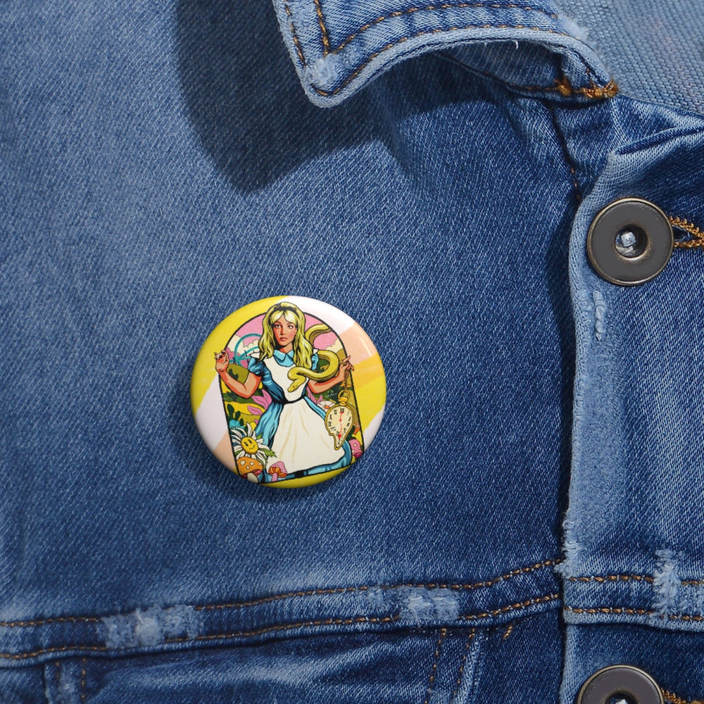 Down The Rabbit Hole - Pin Buttons