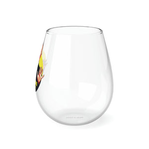 The Swing Is On! - Stemless Glass, 11.75oz