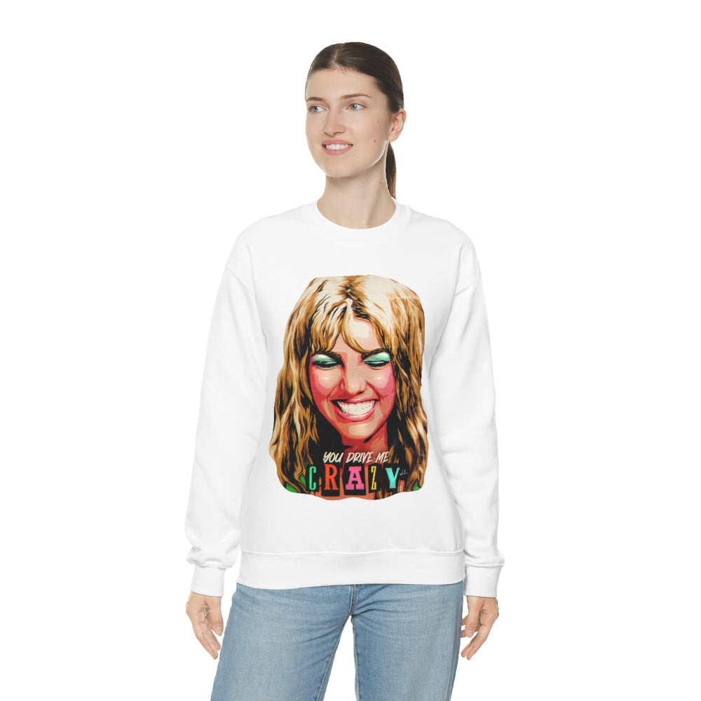 YOU DRIVE ME CRAZY [Australian-Printed] - Unisex Heavy Blend™ Crewneck Sweatshirt