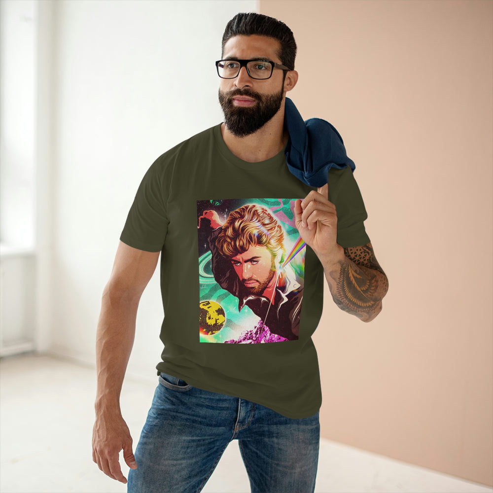 GALACTIC GEORGE [Australian-Printed] - Men's Staple Tee