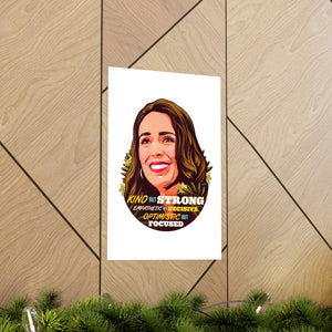 JACINDA ARDERN - Premium Matte vertical posters