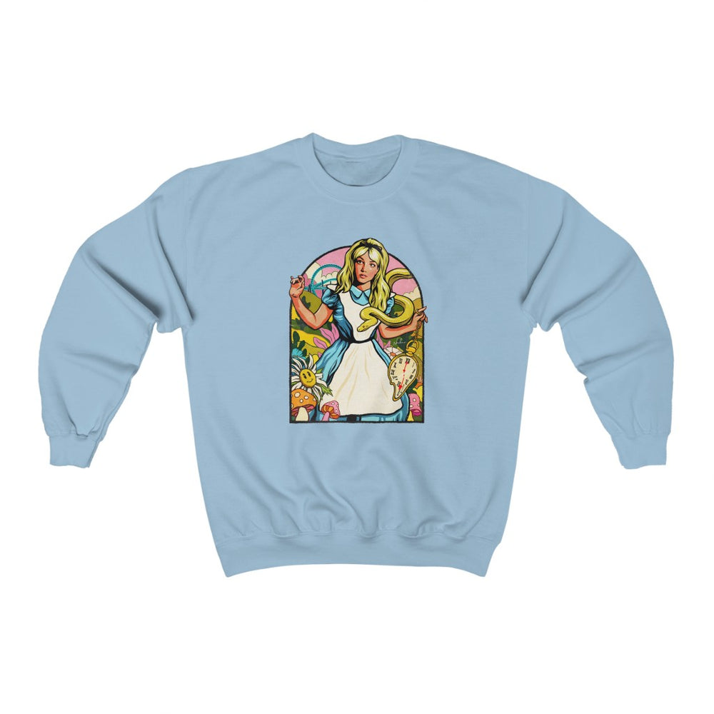 Down The Rabbit Hole - Unisex Heavy Blend™ Crewneck Sweatshirt