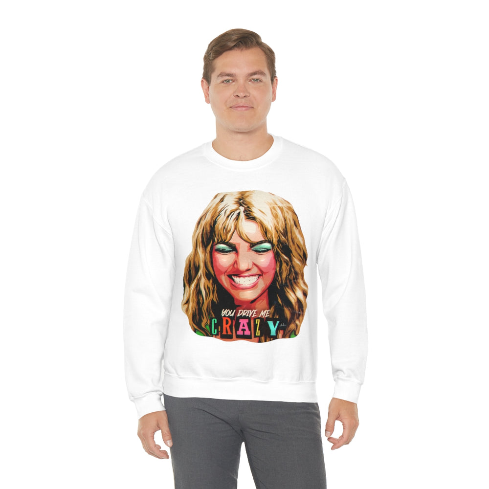 YOU DRIVE ME CRAZY [Australian-Printed] - Unisex Heavy Blend™ Crewneck Sweatshirt