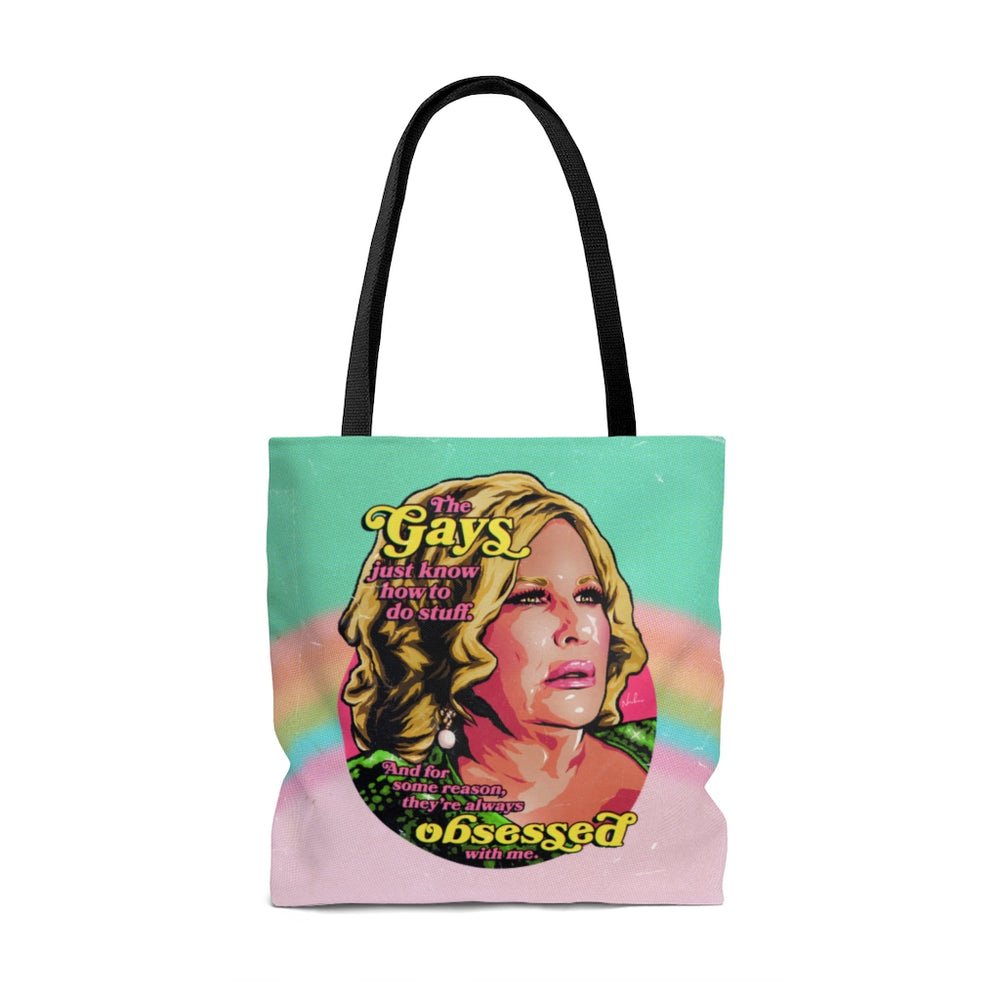 The Gays Just Know How To Do Stuff - AOP Tote Bag
