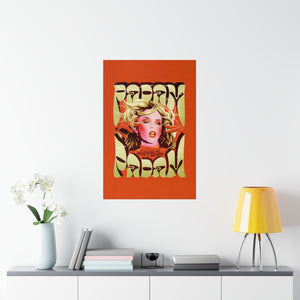 PADAM PADAM [Coloured-BG] - Premium Matte vertical posters