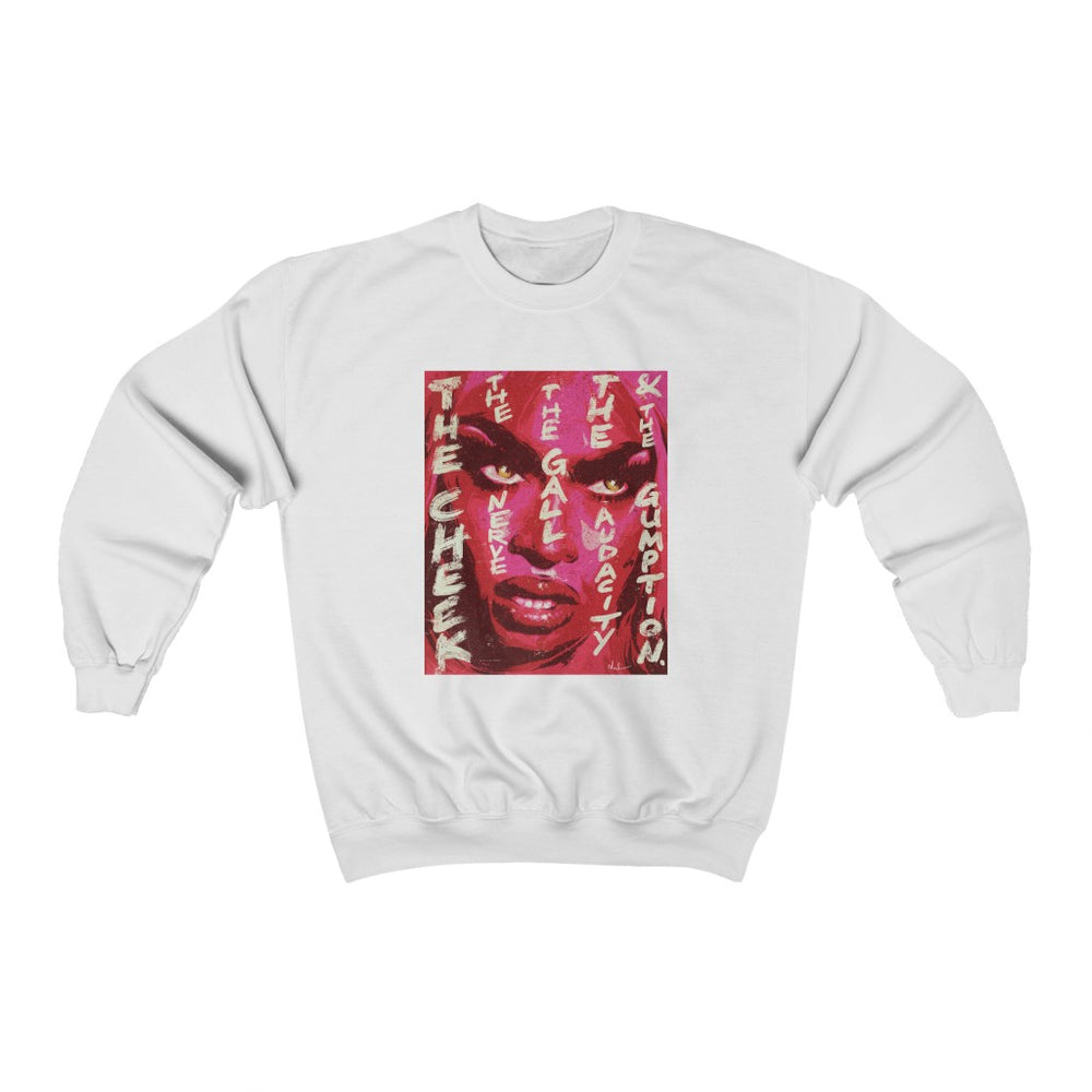 THE CHEEK - Unisex Heavy Blend™ Crewneck Sweatshirt