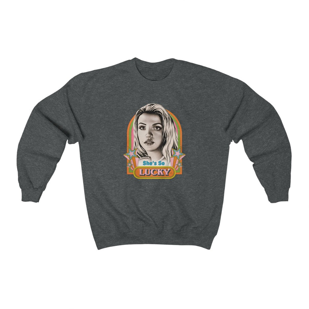 She's So Lucky - Unisex Heavy Blend™ Crewneck Sweatshirt