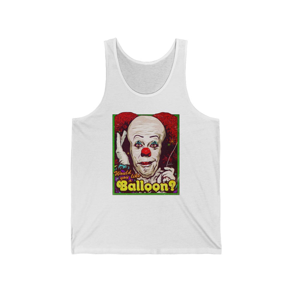 Would You Like A Balloon? - Unisex Jersey Tank - Unisex Jersey Tank