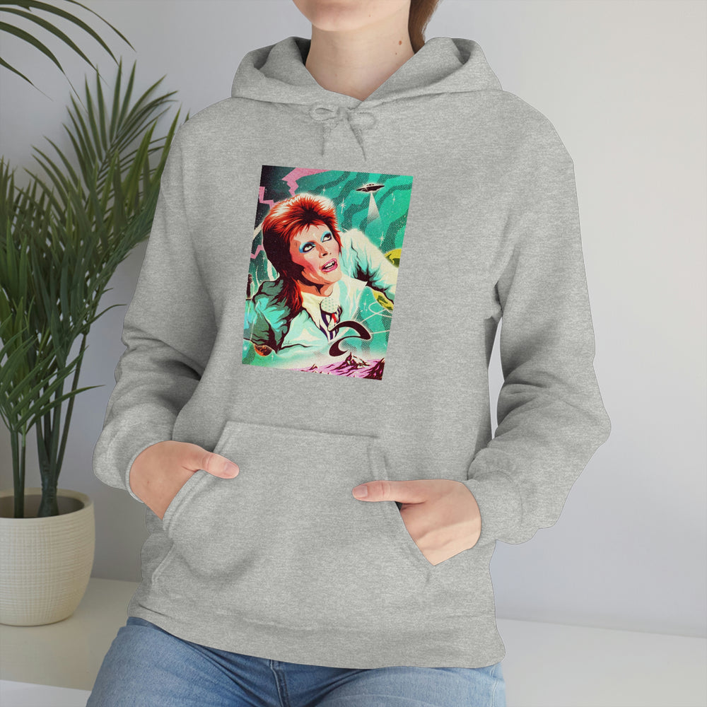 GALACTIC BOWIE - Unisex Heavy Blend™ Hooded Sweatshirt