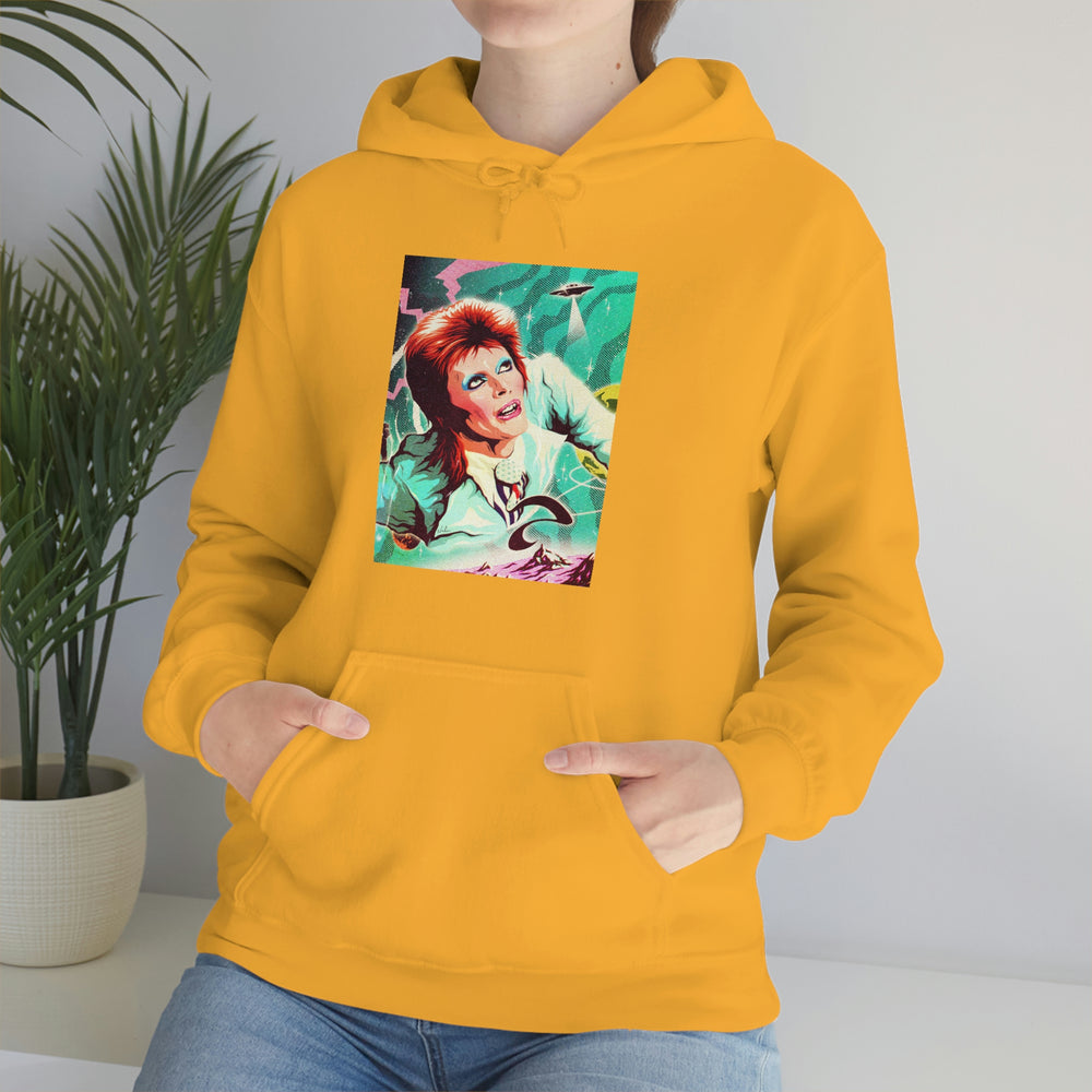 GALACTIC BOWIE - Unisex Heavy Blend™ Hooded Sweatshirt