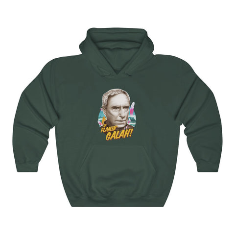 YA FLAMIN’ GALAH! - Unisex Heavy Blend™ Hooded Sweatshirt