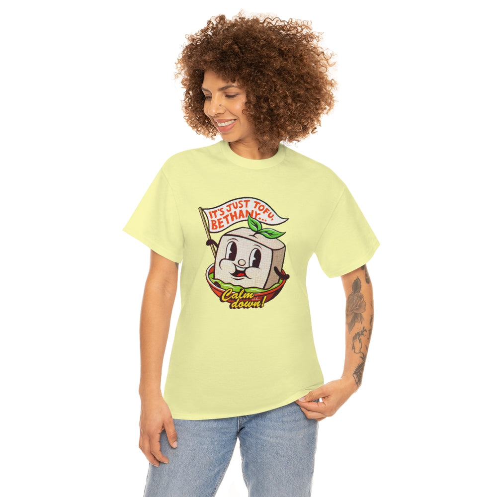 It's Just Tofu, Bethany [Australian-Printed] - Unisex Heavy Cotton Tee