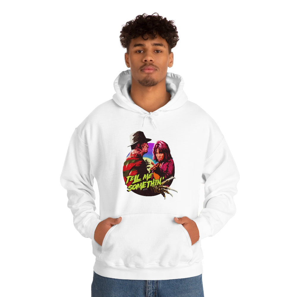 Tell Me Somethin' - Unisex Heavy Blend™ Hooded Sweatshirt