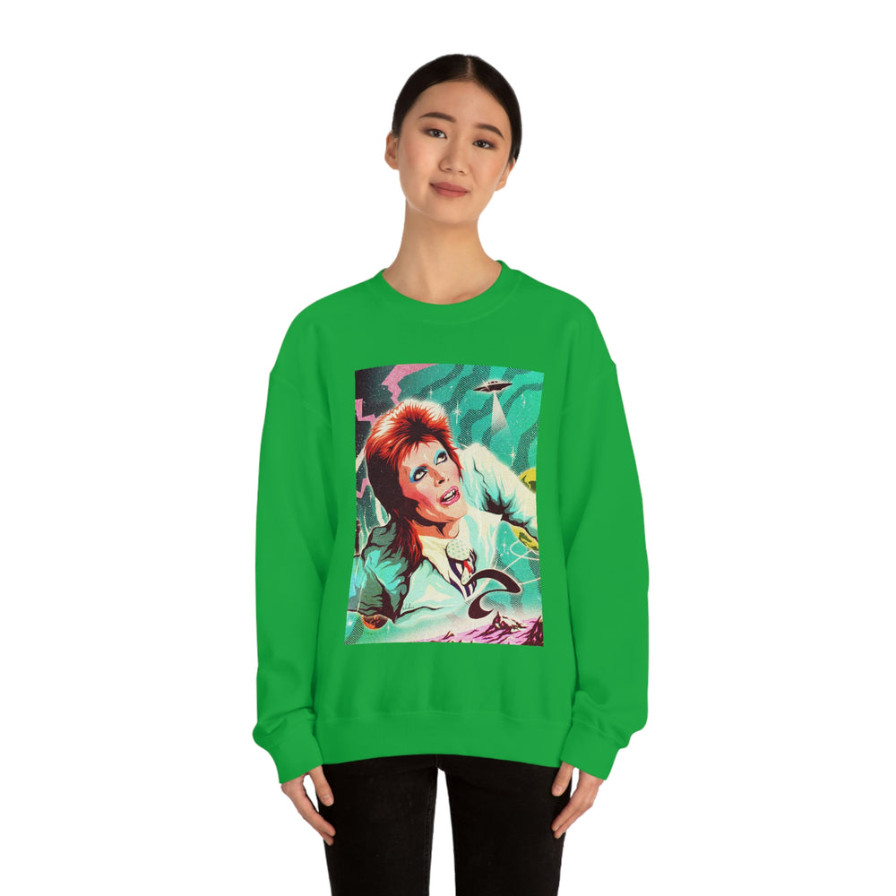 GALACTIC BOWIE - Unisex Heavy Blend™ Crewneck Sweatshirt