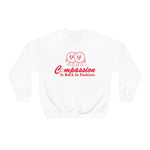 Compassion Is Back In Fashion [Australian-Printed] - Unisex Heavy Blend™ Crewneck Sweatshirt