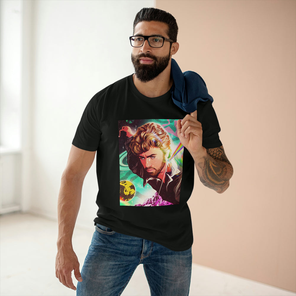 GALACTIC GEORGE [Australian-Printed] - Men's Staple Tee