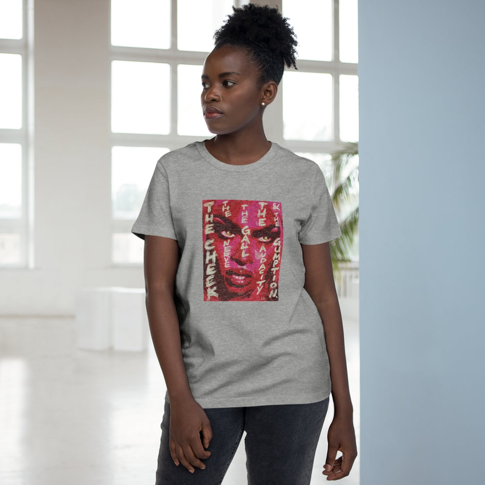 THE CHEEK [Australian-Printed] - Women’s Maple Tee