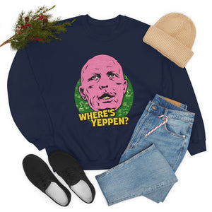 Where's Yeppen? [Australian-Printed] - Unisex Heavy Blend™ Crewneck Sweatshirt