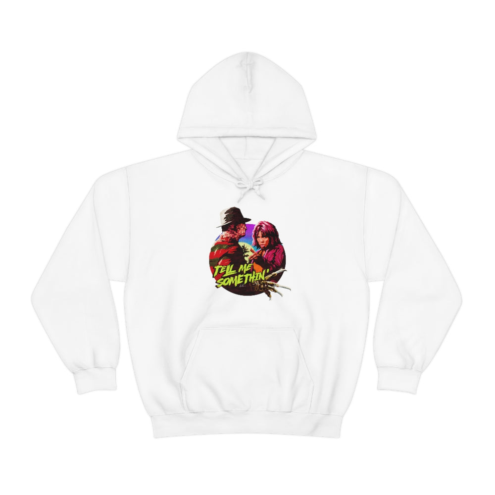 Tell Me Somethin' - Unisex Heavy Blend™ Hooded Sweatshirt