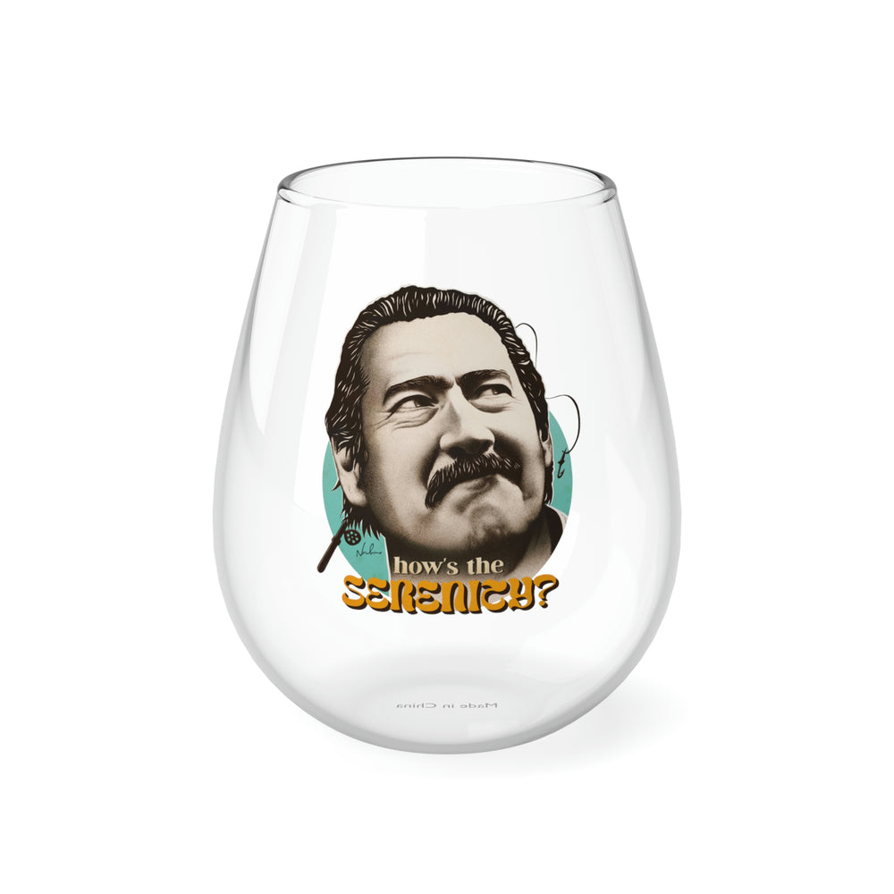 How's The Serenity? - Stemless Glass, 11.75oz