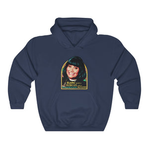 Babe With A Bobcut And A Magnificent Bosom - Unisex Heavy Blend™ Hooded Sweatshirt