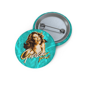 Golden Girl - Custom Pin Buttons