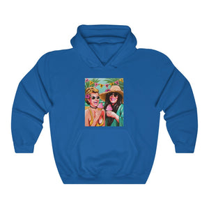 Ice Cream In St Tropez - Unisex Heavy Blend™ Hooded Sweatshirt