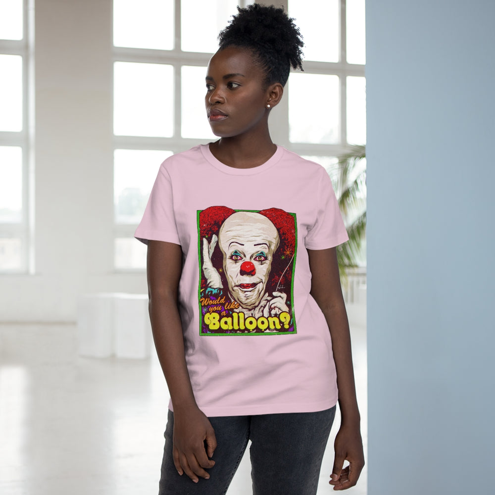 Would You Like A Balloon? [Australian-Printed] - Women’s Maple Tee