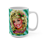 Have A Holly Dolly Christmas! - Mug 15 oz