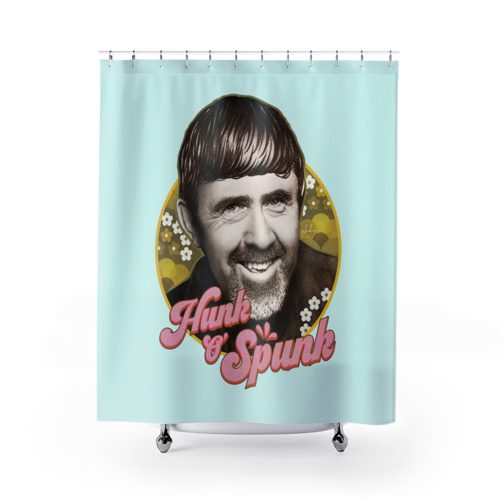 HUNK O' SPUNK - Shower Curtains