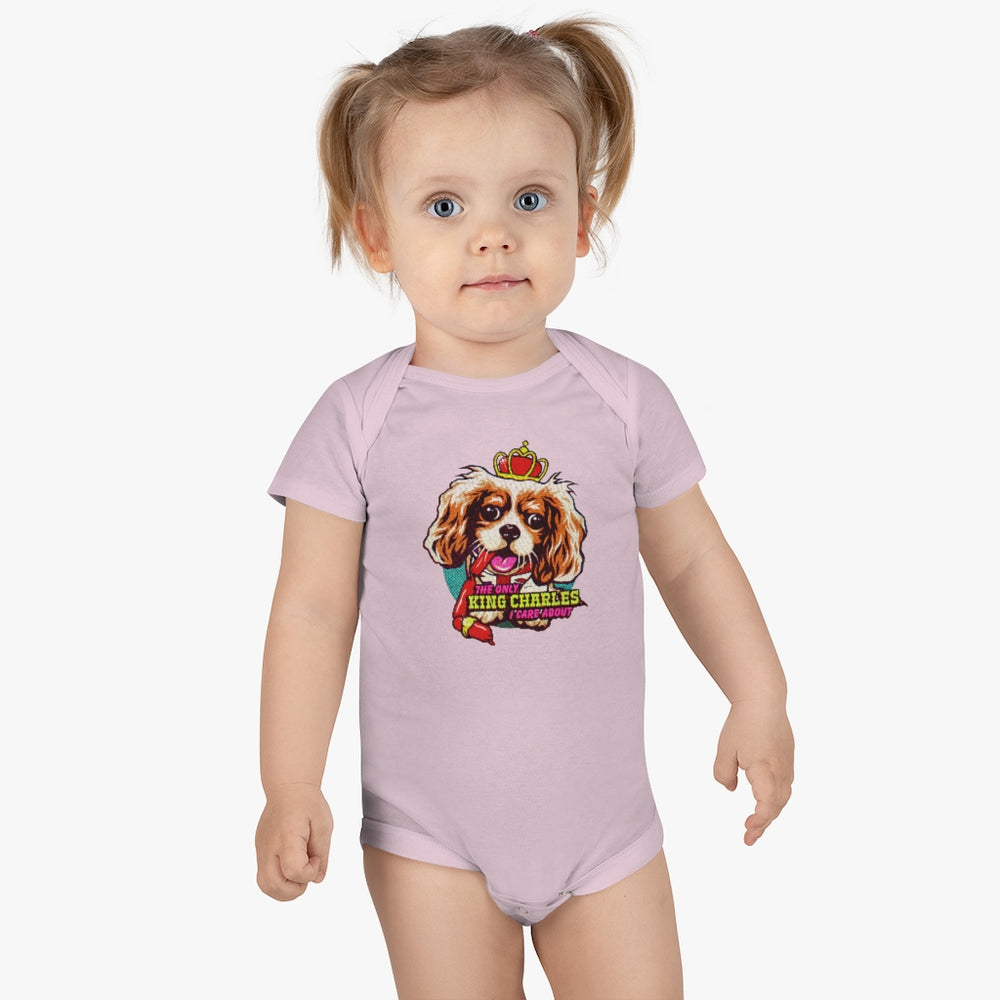 The Only King Charles I Care About - Baby Short Sleeve Onesie®