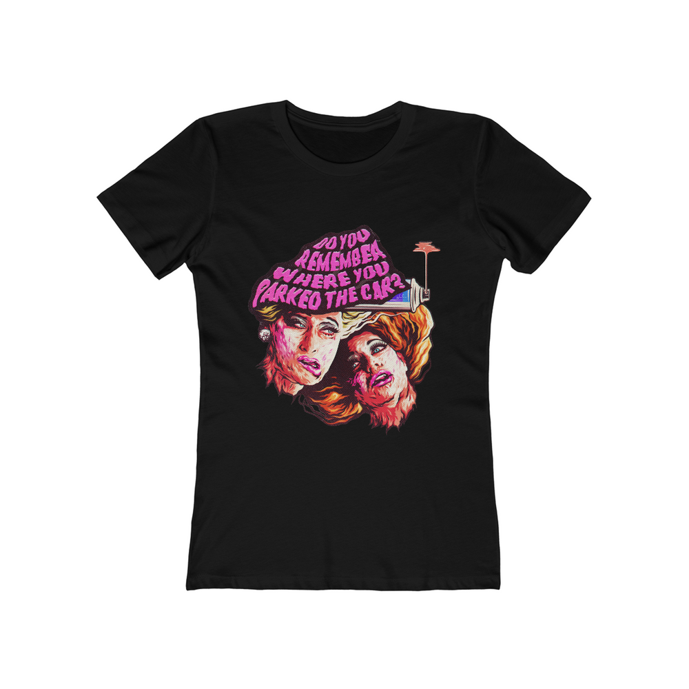 Do You Remember Where You Parked The Car? [Australian-Printed] - Women's The Boyfriend Tee