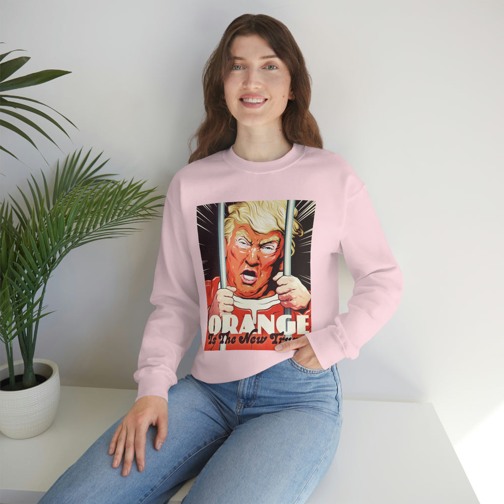 Orange Is The New Trump - Unisex Heavy Blend™ Crewneck Sweatshirt