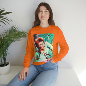 GALACTIC BOWIE - Unisex Heavy Blend™ Crewneck Sweatshirt