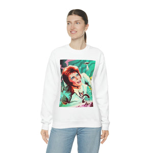 GALACTIC BOWIE - Unisex Heavy Blend™ Crewneck Sweatshirt