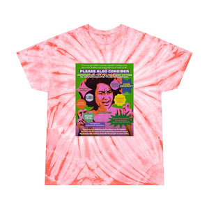 Cupcakes And Hotlines - Tie-Dye Tee, Cyclone