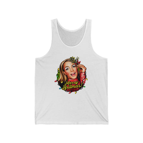 Merry Britmas! - Unisex Jersey Tank