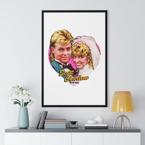 Scott and Charlene - Premium Framed Vertical Poster