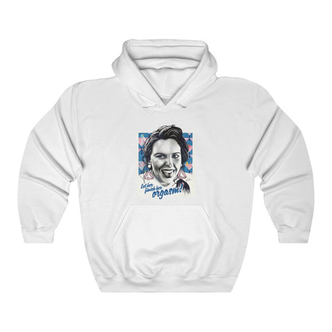 Let Her Finish Her Orgasm! - Unisex Heavy Blend™ Hooded Sweatshirt