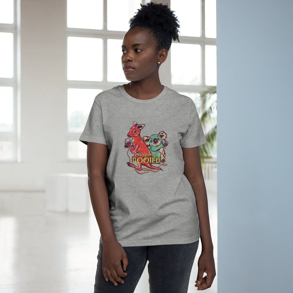 Everything's Rooted! [Australian-Printed] - Women’s Maple Tee