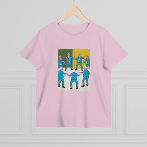 Will The Real Government Minister Please Stand Up [Australian-Printed] - Women’s Maple Tee