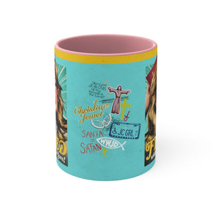 I am FILLED With Christ's Love! - 11oz Accent Mug (Australian Printed)