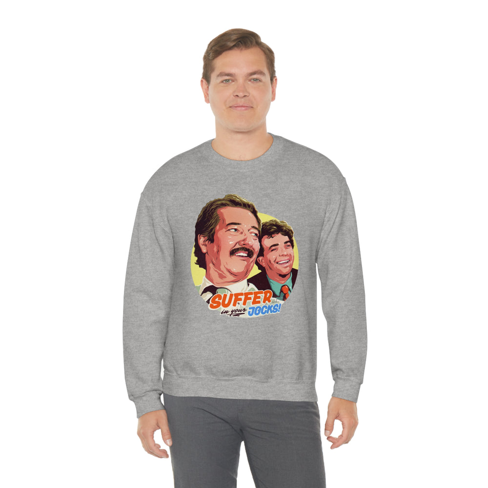 Suffer In Your Jocks! [Australian-Printed] - Unisex Heavy Blend™ Crewneck Sweatshirt