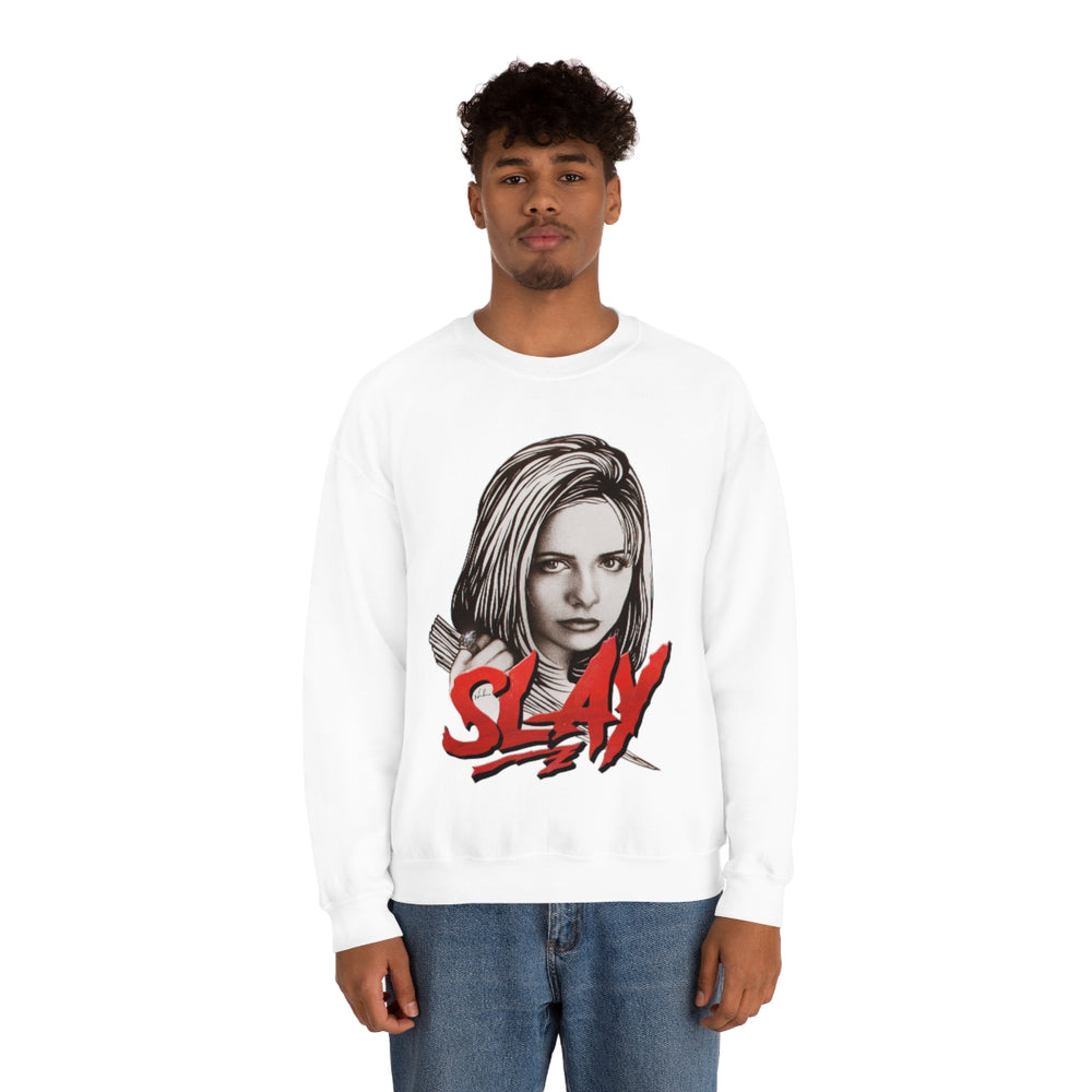 SLAY [Australian-Printed] - Unisex Heavy Blend™ Crewneck Sweatshirt