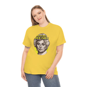 RESTING BEA FACE [Australian-Printed] - Unisex Heavy Cotton Tee