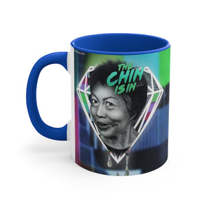The Chin Is In - 11oz Accent Mug (Australian Printed)