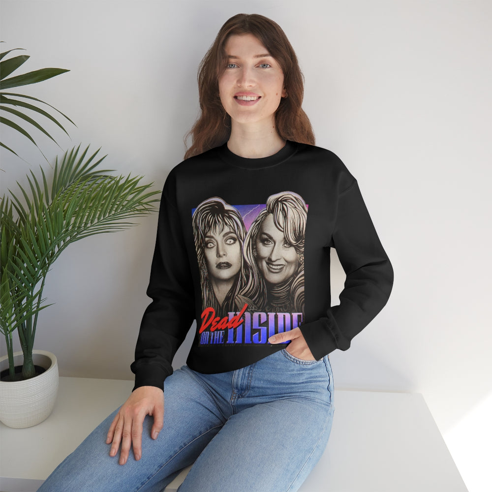 DEAD ON THE INSIDE [Australian-Printed] - Unisex Heavy Blend™ Crewneck Sweatshirt